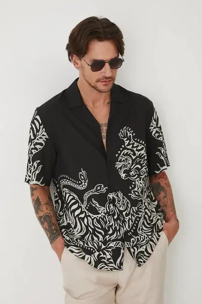 Košile s příměsí lnu Medicine