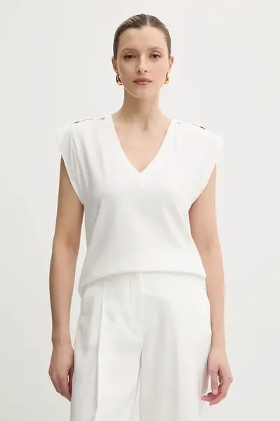 Tričko Morgan DNAUTI bílá barva, DNAUTI