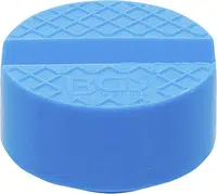 BGS technic Gumová podložka zvedáku 65x29 mm, nosnost 3t, modrá barva - BGS 72108