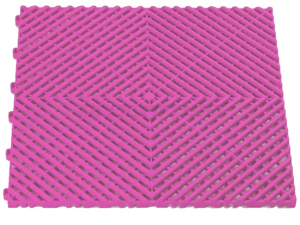 Plastová dlaždice, perforovaná, modulární, 40 x 40 x 1,8 cm, různé barvy - Procarosa Barva: růžová