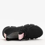 Resti Black and pink women's sports shoes Bommgi - Footwear