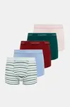 Boxerky Calvin Klein Underwear 5-pack zelená barva, LV00NB4437