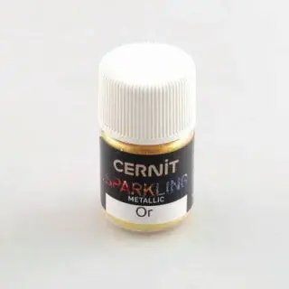 Efektový prášek Cernit 5g – Metallic Gold
