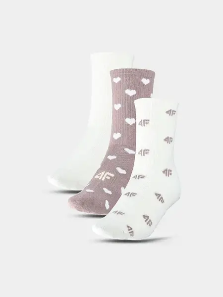 Girls' Socks 4F F394 (3pack)