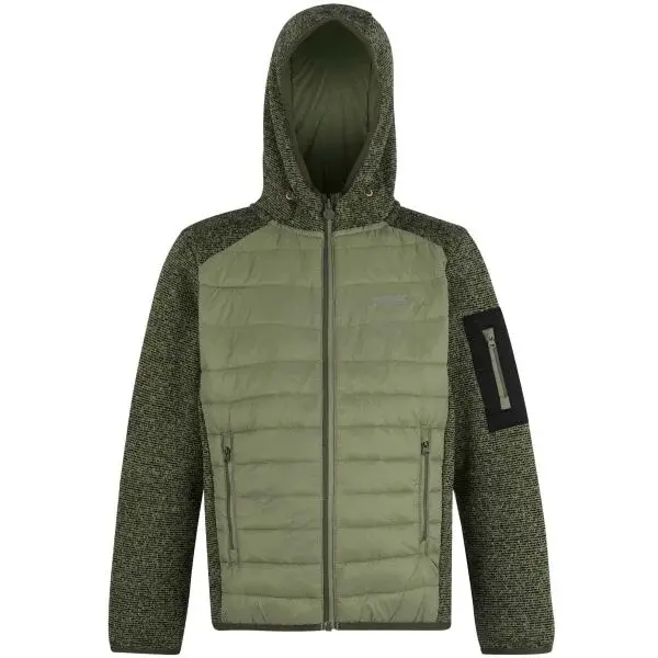 REGATTA OUTDOORS NEWHILL HYBRID JR Dětská bunda, zelená, velikost 11-12Y