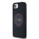 Zadní kryt Red Bull PU Leather Red Ring pro Apple iPhone 16e, navy