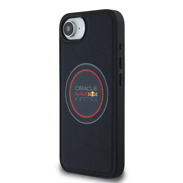 Zadní kryt Red Bull PU Leather Red Ring pro Apple iPhone 16e, navy