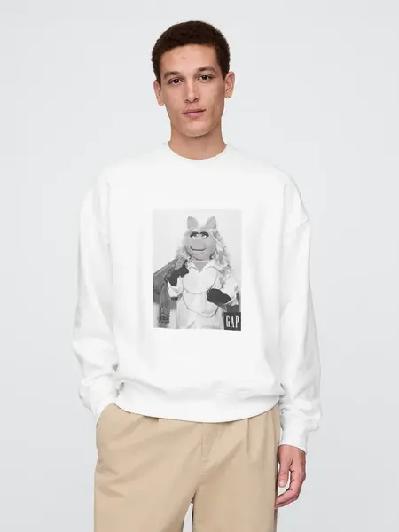 GAP Pánská Oversize mikina Gap x The Muppets Unisex 750229-01 Velikost: XXL