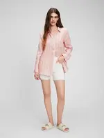 GAP Lněná košile boyfriend - Dámské