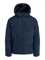 Jack & Jones Plus Zimná bunda 'JJEowen'  tmavomodrá