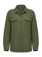 Imily Bela Blúzka  zelená