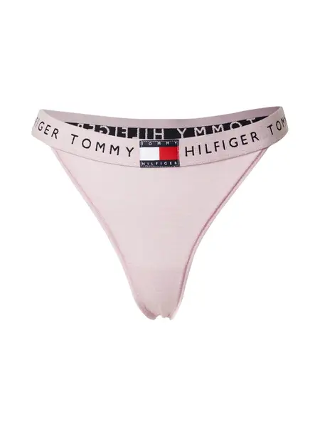 Tommy Hilfiger Underwear Tangá  tmavomodrá / ružová / červená / biela