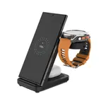 Stojánek FIXED Powerstation pro Garmin s bezdrátovým nabíjením až pro 3 zařízení, 15W+5W+2.5W, černá