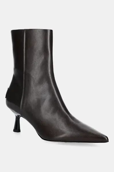 Kožené členkové topánky AllSaints Vivian Boot