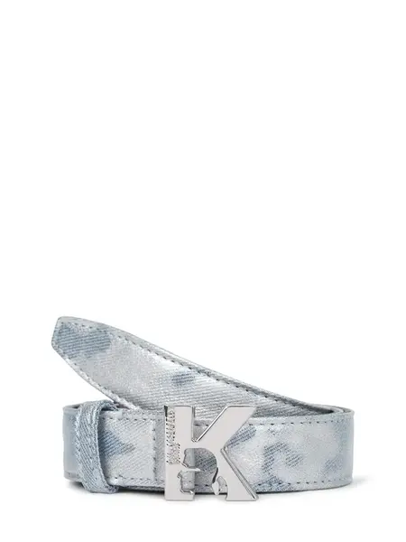 KARL LAGERFELD JEANS Opasky  svetlomodrá / strieborná