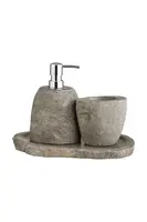 Pohárek na zubní kartáčky a mýdlenka na podtácku House Nordic Gara