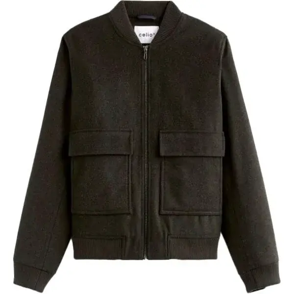 CELIO SUJOKER Pánská bunda, khaki, velikost