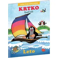 ELLA & MAX KRTEK A LETO Kniha samolepiek, mix, veľkosť