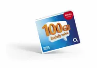 O2 DATOVÁ SIM KARTA - 100 GB MĚSÍČNĚ