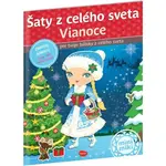 ELLA & MAX ŠATY Z CELÉHO SVETA: VIANOCE Kniha samolepiek, mix, veľkosť