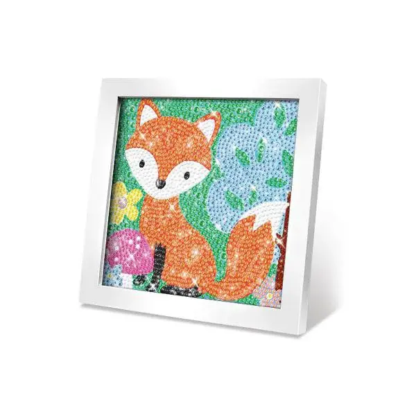 Kreativní sada obraz z kamínků liška 17cm