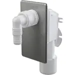 Alcadrain Sifón práčkový podomietkový nerez