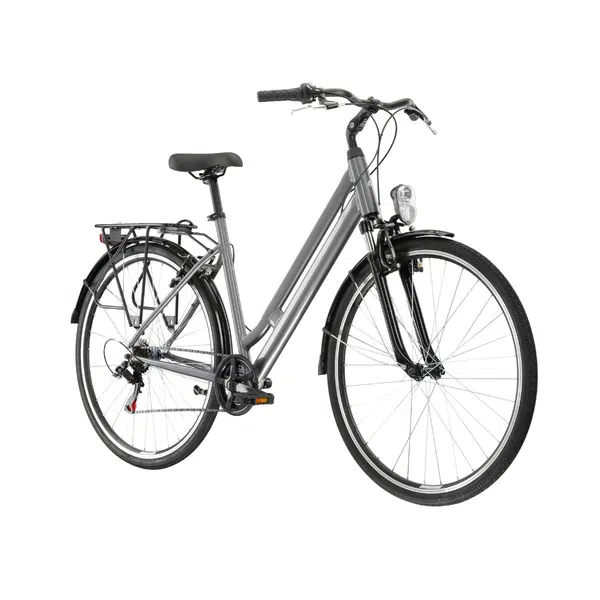 Městské kolo Kross Sentio 1.0 28" - model 2025 M (20", 168-180 cm) grafitová / šedá / lesk