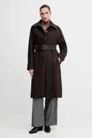 Kabát s příměsí vlny Sisley