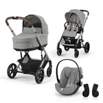 CYBEX Kočárek kombinovaný Balios One Box comfort 3v1 Stone Grey