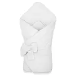 Mušelínová šnurovacia zavinovačka New Baby white , 20C58708
