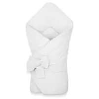 Mušelínová šnurovacia zavinovačka New Baby white , 20C58708