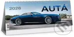 Autá 2026 - stolový kalendár