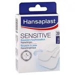 Hansaplast Sensitive hypoalergenní náplast na citlivou pokožku 2 velikosti / 20 ks