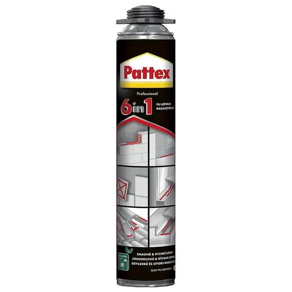 Pattex PU 6v1  – pistole 750ml