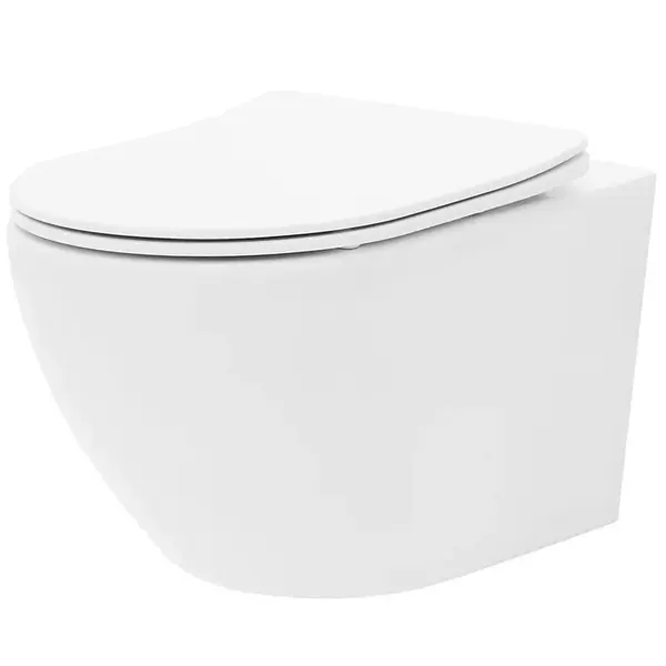 Závěsná mísa Carlo Mini Rimless duroplast