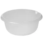 Mísa s výlevkou kulatá přírodní (transparentní) 32x13 6 l