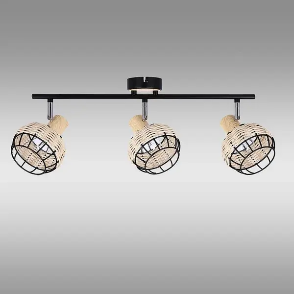 Svítidlo Tajga 93-12227 Černá-Béžovýowa