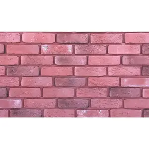 Sadrový obkladový kameň červená tehla