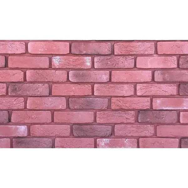 Sadrový obkladový kameň červená tehla