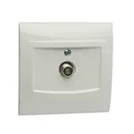 Anténna zásuvka TYPU F GPA-1V. BI