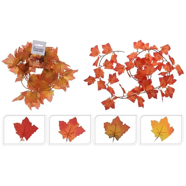 Girlanda s jesennými listami 180 cm