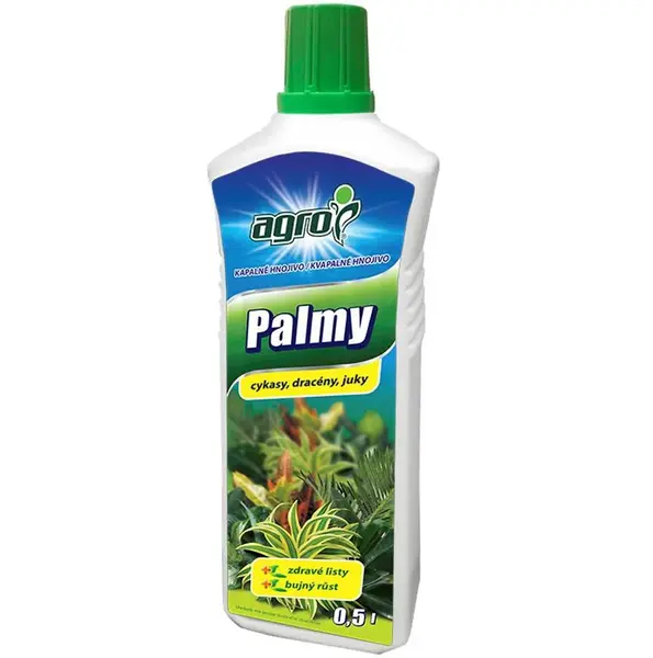 Kvapalné hnojivo palmy 0,5 l Agro