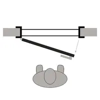 Vnitřní vchodové dveře RT03 90L kovové, pozinkované