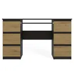 Psací stůl Kuba antracit/artisan