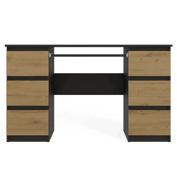 Psací stůl Kuba antracit/artisan