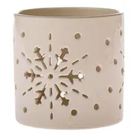 Keramický svícen 10.8x10.8x10.8 cm