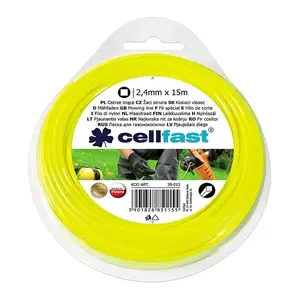 STRUNA DO SEKAČKY 2,40MM X 15M ČTVEREC