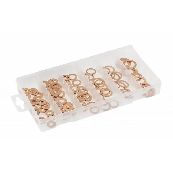 Súprava medených podložiek Hogert 110 ks