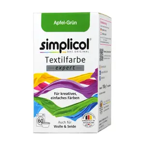 Simplicol barva na textil Jablkově zelená 150 g