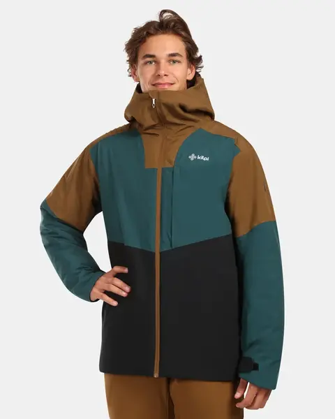 Pánská lyžařská bunda kilpi killyan-m tmavě zelená xxl